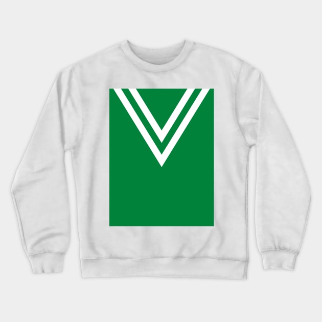 Ireland Rugby League Retro V Chevron Crewneck Sweatshirt by Culture-Factory